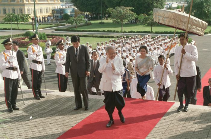 柬埔寨前国王西哈努克在北京逝世(组图)