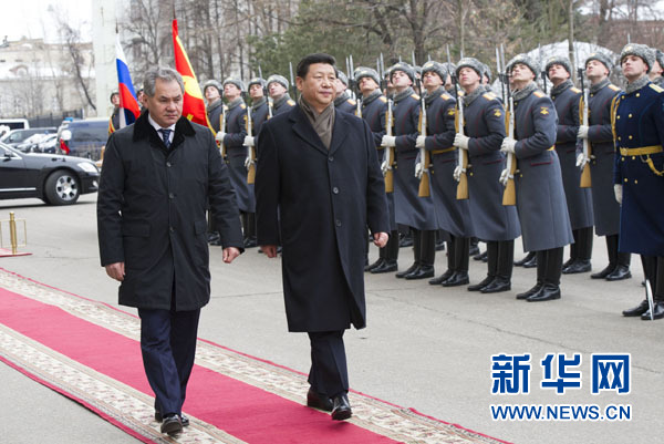 中国评论新闻:外国元首第一人 习近平参观俄罗