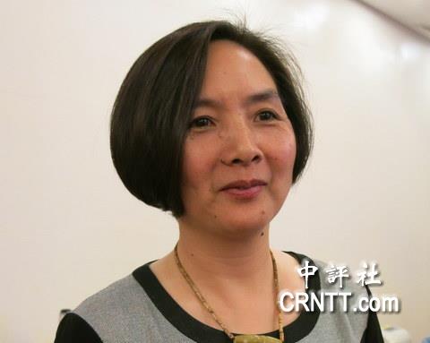 平潭综合实验区管理委员会副主任林江玲(中评社 王宗铭摄)