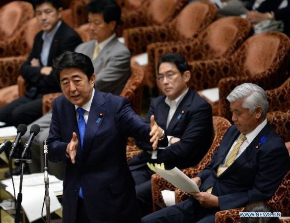 日本参议院委员会表决通过安保法案