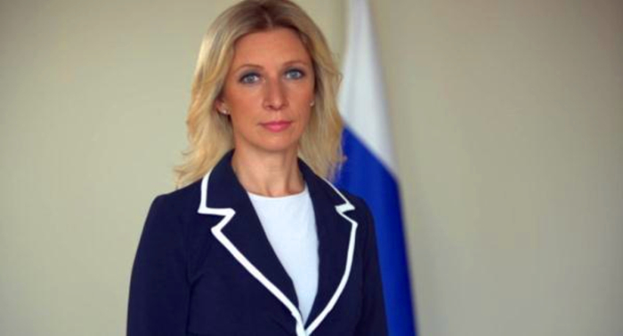 俄外交部发言人玛丽亚·扎哈罗娃(资料图片)