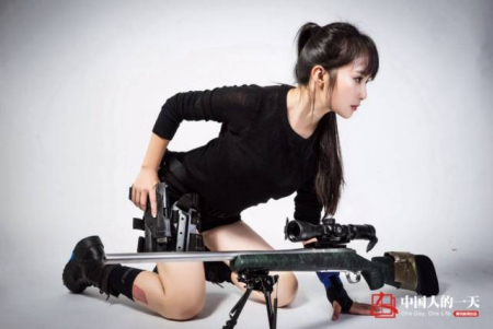 让美国狙击手刮目相看,这位华人美女神枪手竟然还不满足!