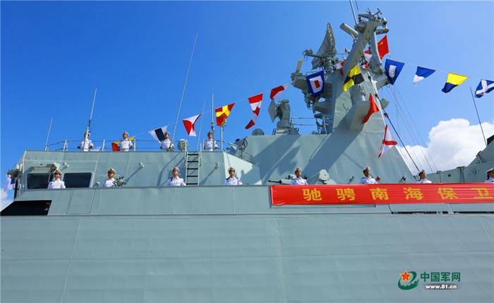 续"下饺子"!中国新型护卫舰六盘水舰入列