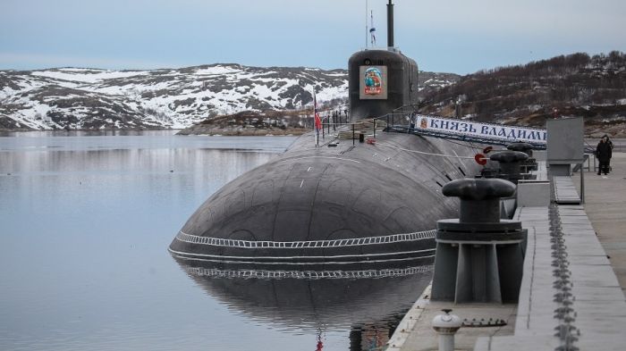 俄罗斯最新战略核潜艇进行海试