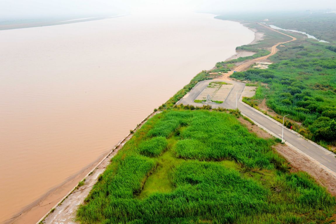黄河入海口生态环境改善(组图)