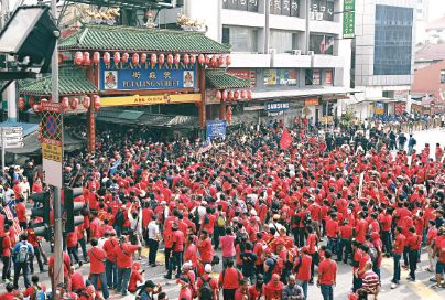 马来西亚茨厂街事件图片