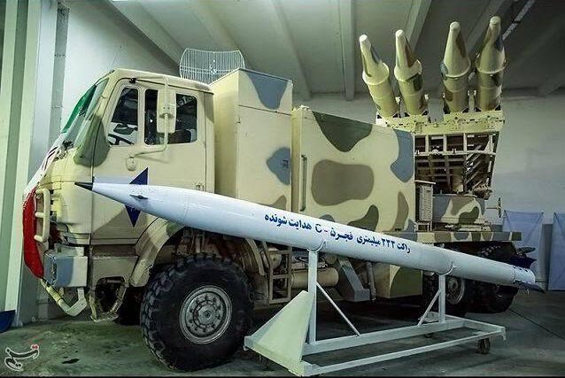 伊朗火箭炮图片